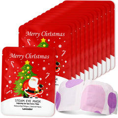 Bonuci Christmas steam eye masks bulk packaging with festive design for gifts