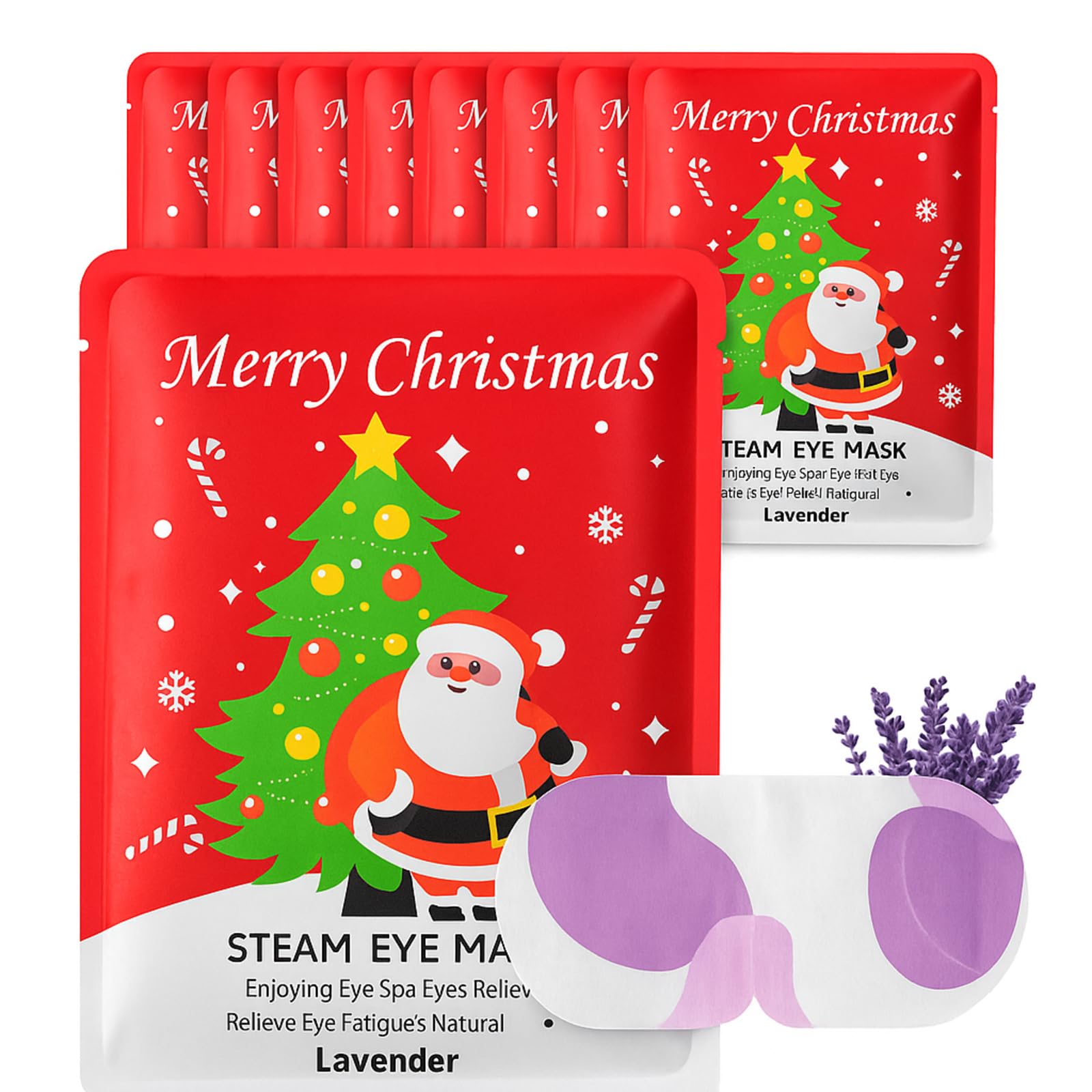 Bonuci Christmas-themed design with Santa and tree adds festive appeal