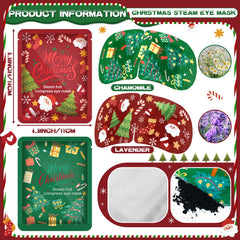 Bonuci heated eye mask maintains ~41°C for 30 minutes of warm comfort.