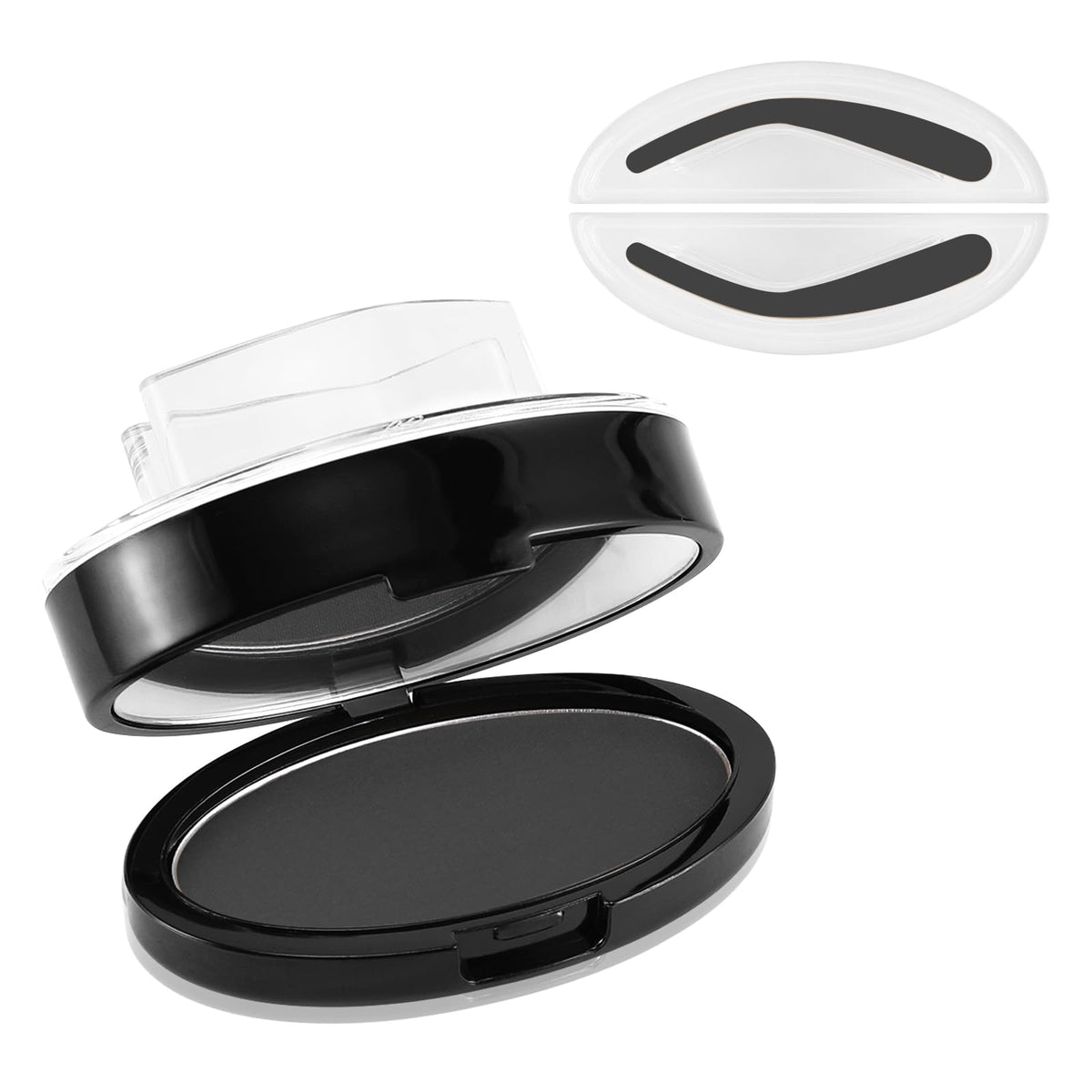 Boobeen eyebrow-seal-stamp-powder creates natural brows in seconds.