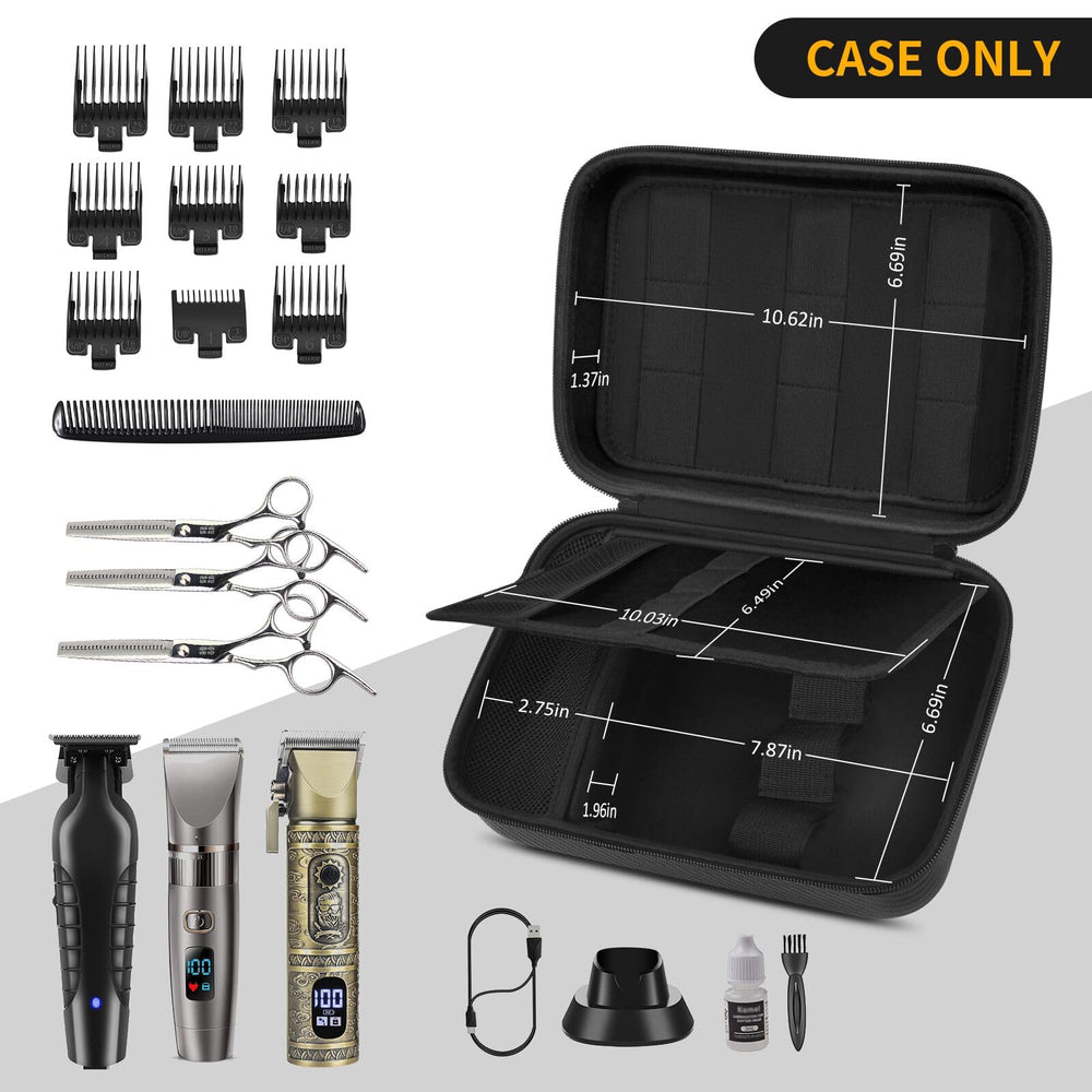 Boobowl Barber Accessories Bag base mesh pocket stores larger tools and accessories neatly.