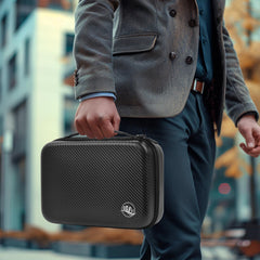 Boobowl Barber Accessories Bag interior layout keeps clippers, combs, and guards organized.