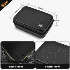 Boobowl Barber Accessories Bag top-cover keeps contents secure while on the move.