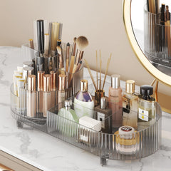 Booklov multiuse bathroom vanity organizer stores toiletries and accessories for a calmer morning.