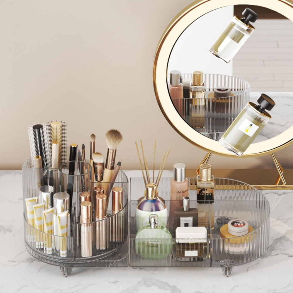 Booklov sturdy rotation base keeps cosmetics stable from any angle during use.