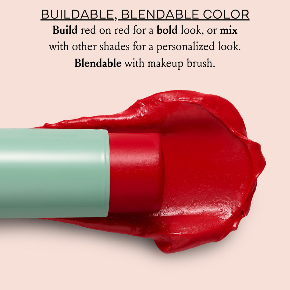 BOOM! by Cindy Joseph Boom Stick Parisian Red texture offers nourishing feel and glow.