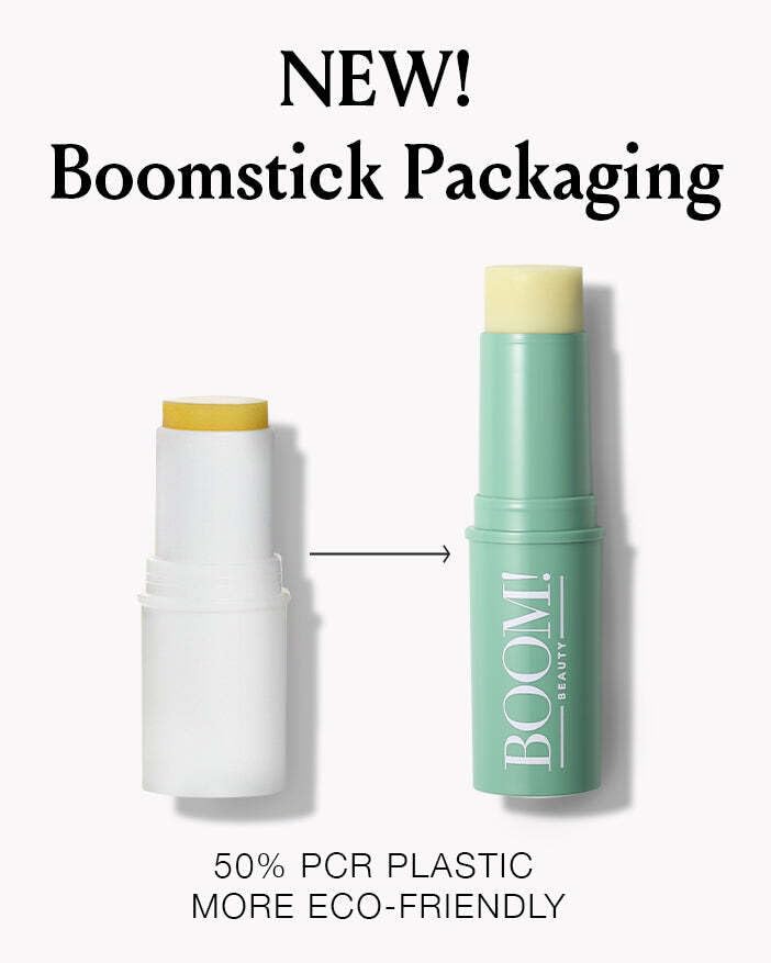 Boomstick GLO honey and lanolin soften dry patches for a smooth feel