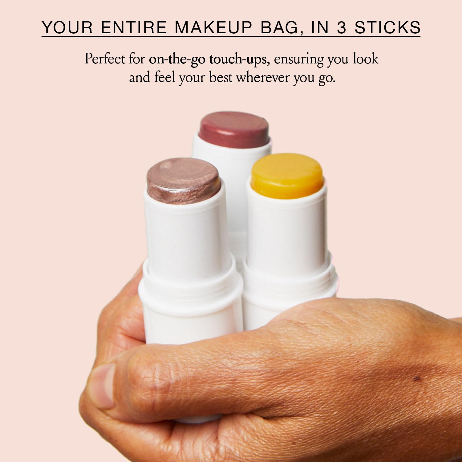 BOOM! Boomstick skin-tone flattering formula enhances natural complexion.