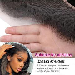 Boopwine 150-density lace frontal closure delivers fuller appearance with lightweight wear.