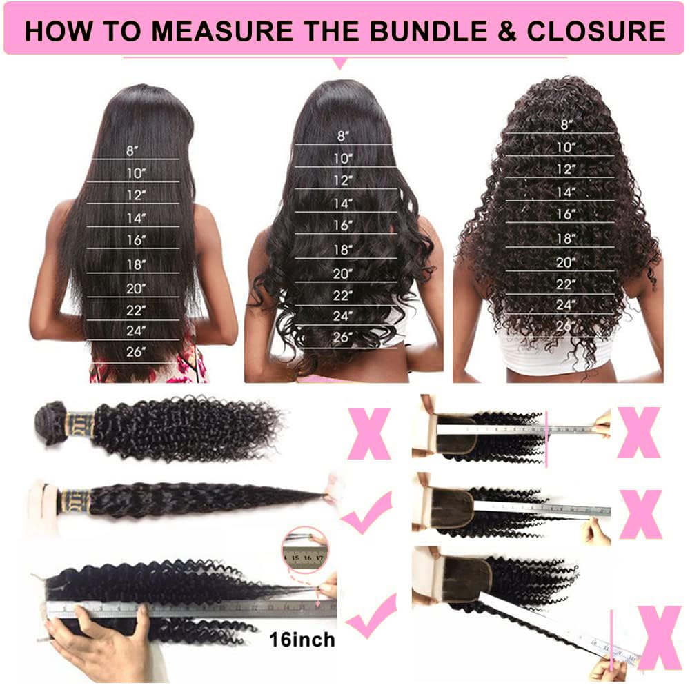 Boopwine deep wave closure styled into a ponytail shows styling flexibility.
