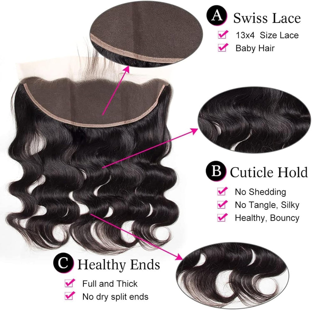 Boopwine natural hairline lace frontal blends with skin for easy parting.