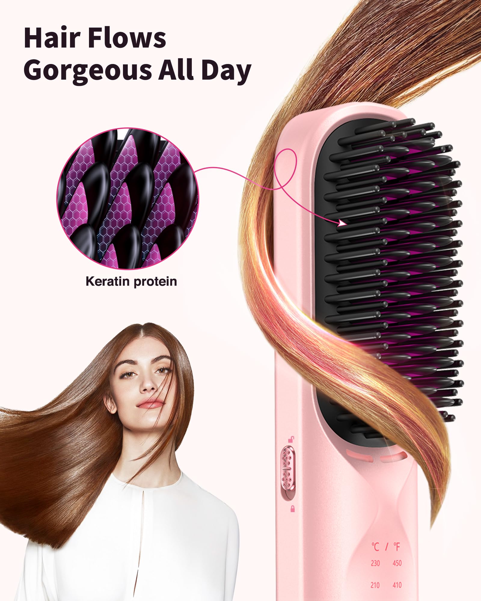 Bopcal 3-minute heat-up supports quick styling sessions on busy mornings.