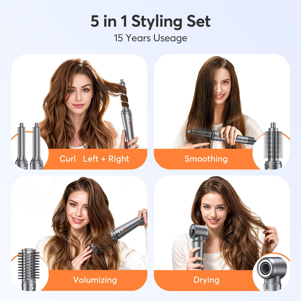 Bopcal auto-wrap left curling barrel delivering effortless curls