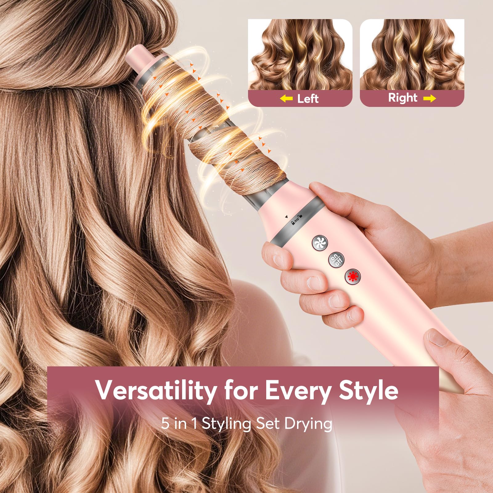 Bopcal ionic technology reduces frizz and adds shine for silky results