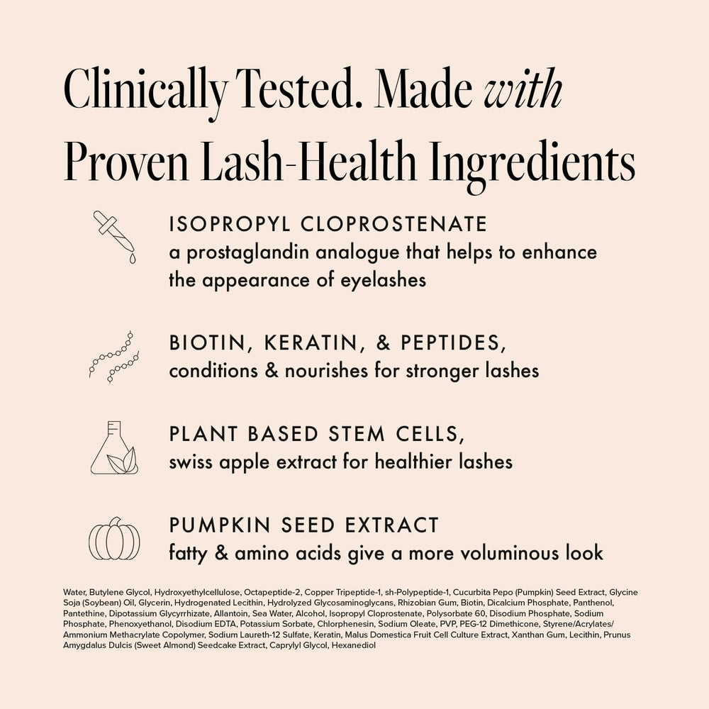 Borboleta Lash Serum cruelty-free packaging highlights ethical beauty and care