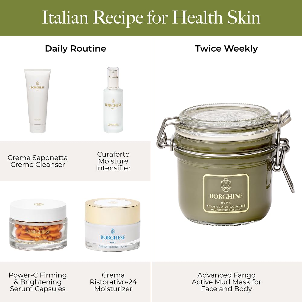 Borghese Crema Ristorativo-24 morning routine moment with moisturizer