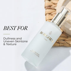 Borghese Curaforte Olive Fruit Oil nourishes skin softly to touch.