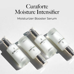 Borghese Curaforte serum dispense shows lightweight application for even skin tone.