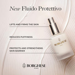 Borghese Eye Lift close-up swatch highlights potential brightening on skin.