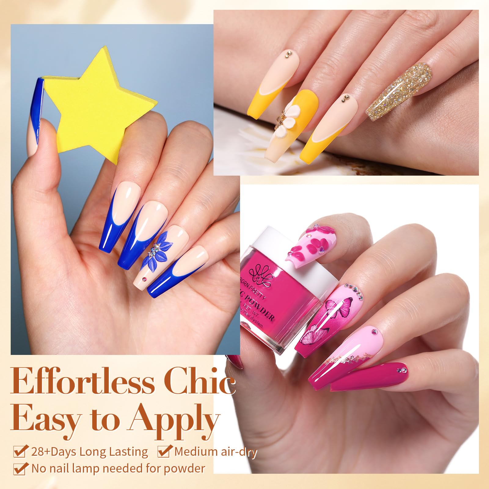Born Pretty 11-free formula supports healthy-looking nails