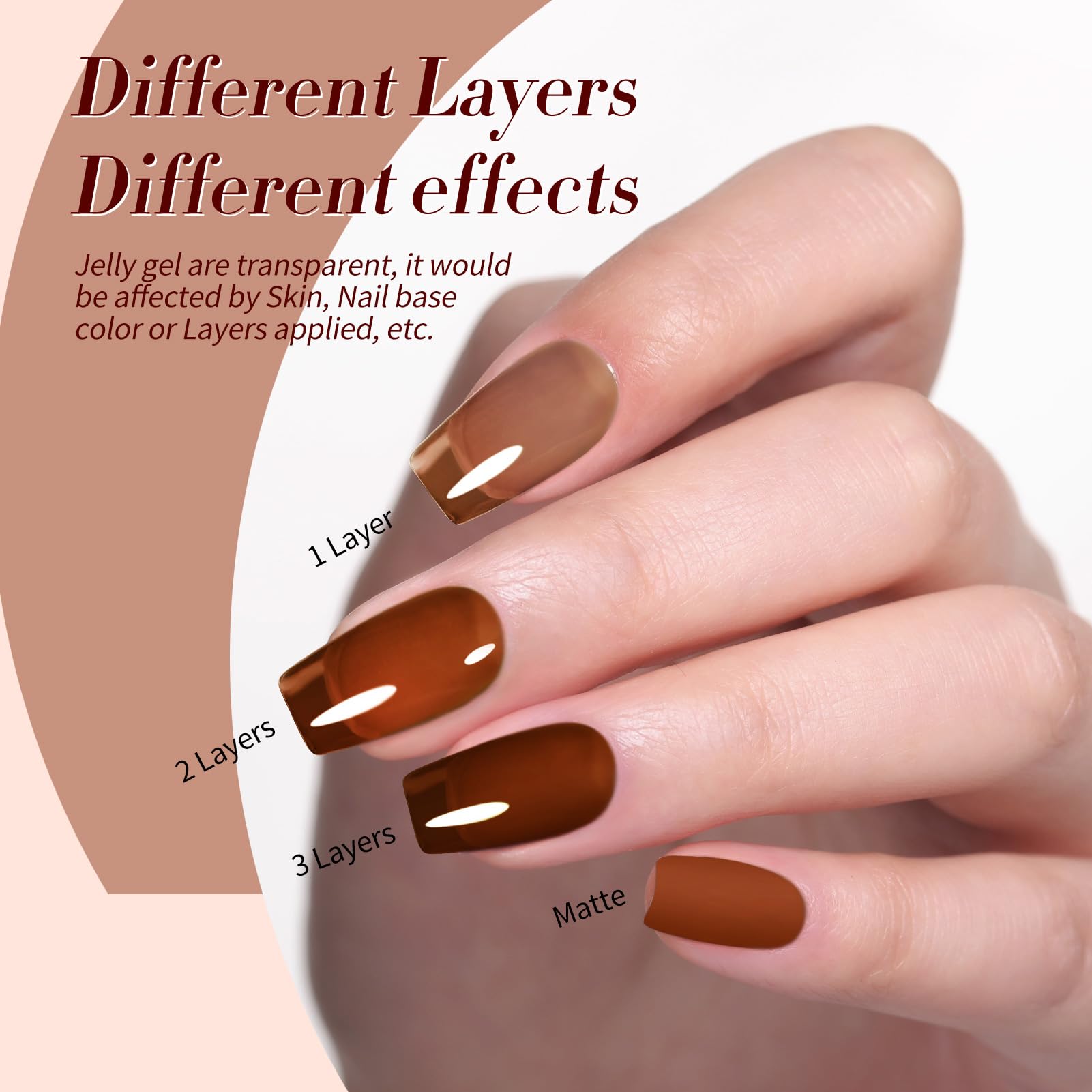 Born Pretty base-coat-ready demonstrates proper prep for lasting gel nails.