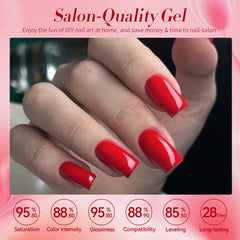 Born Pretty base and top coat layers applied for long lasting shiny manicure