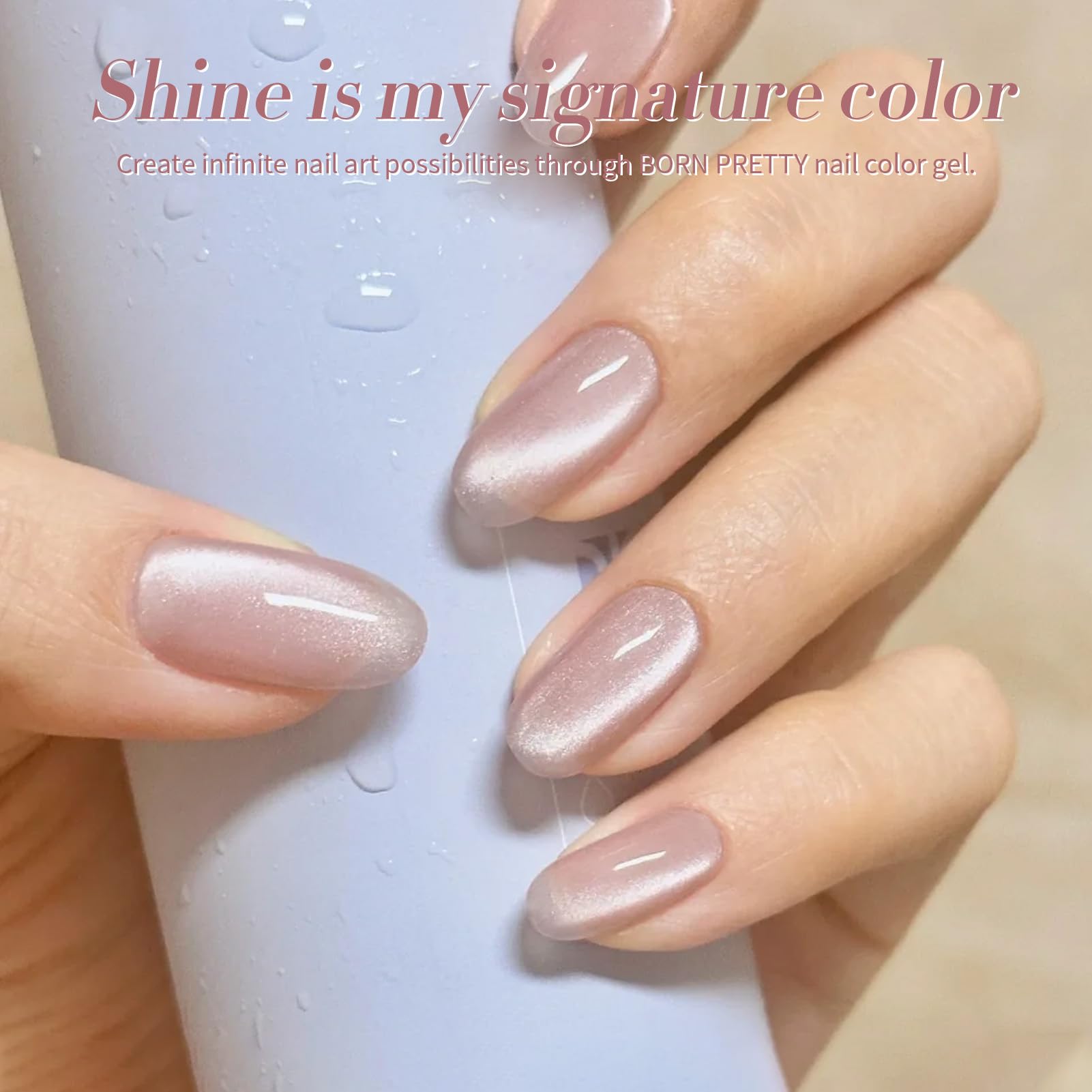 Born Pretty base and top coats are required for best finish.