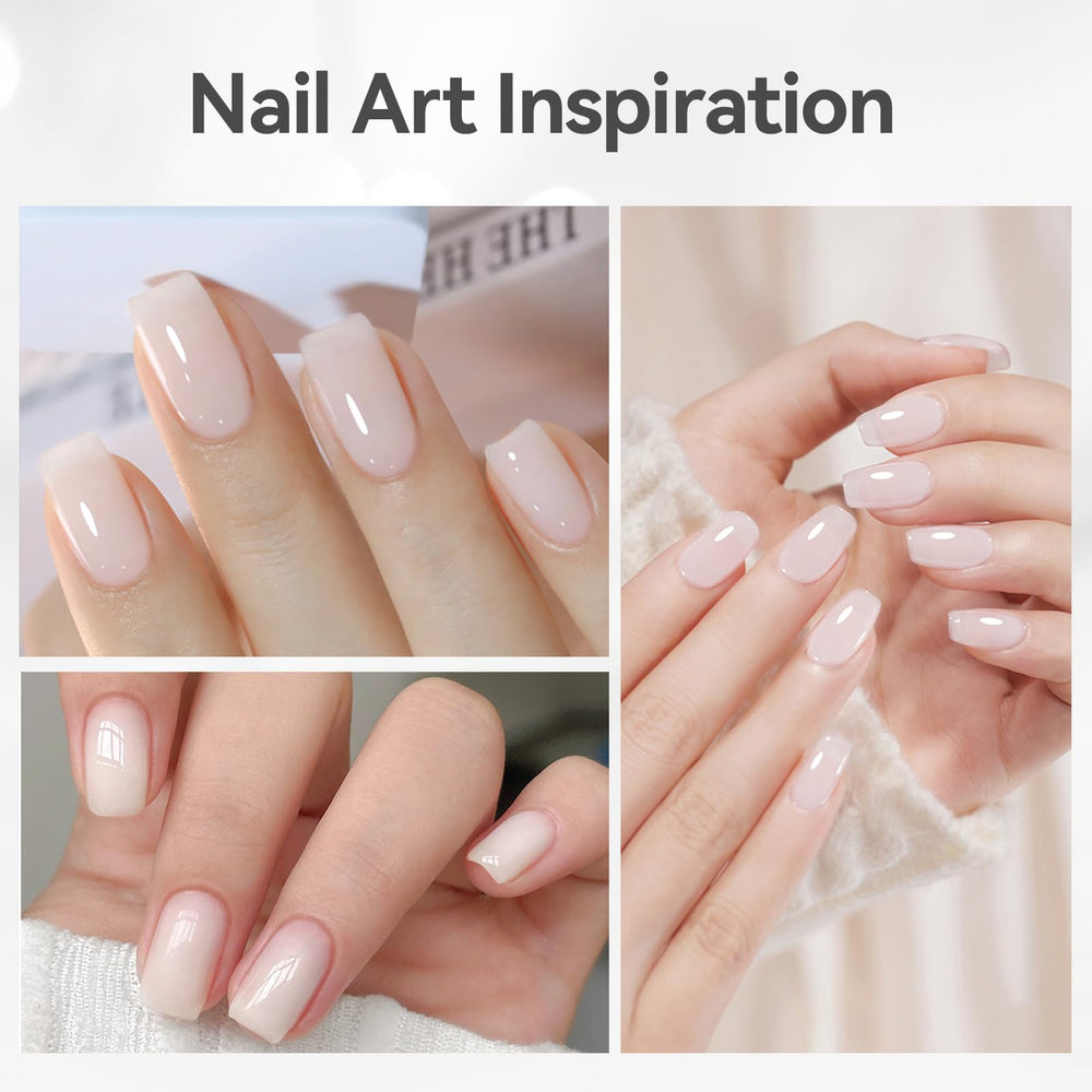 Born Pretty Builder Gel easy application and cure in lamp.