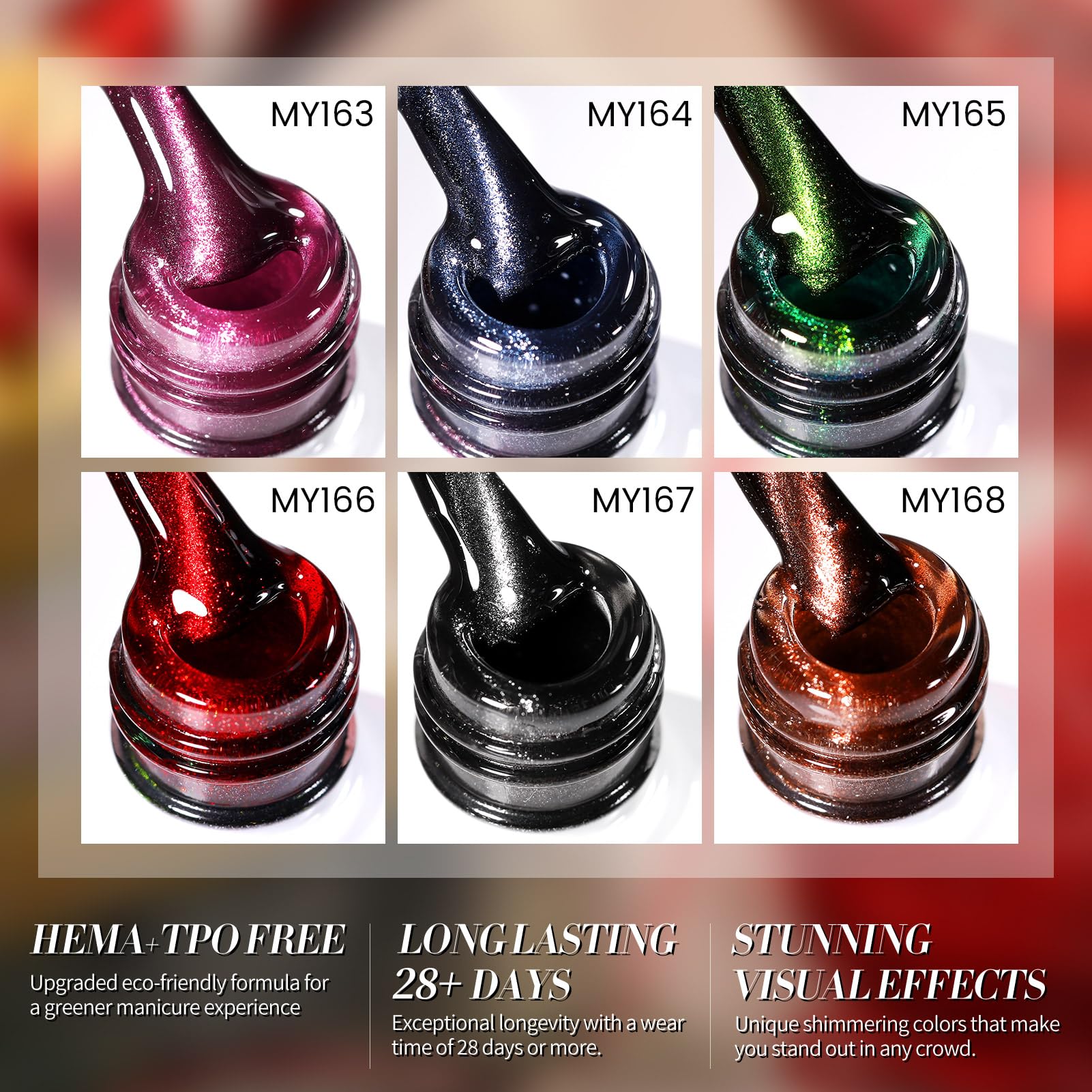 Born Pretty cat magnetic eye nail polish blue creates vivid nails with magnetic glow