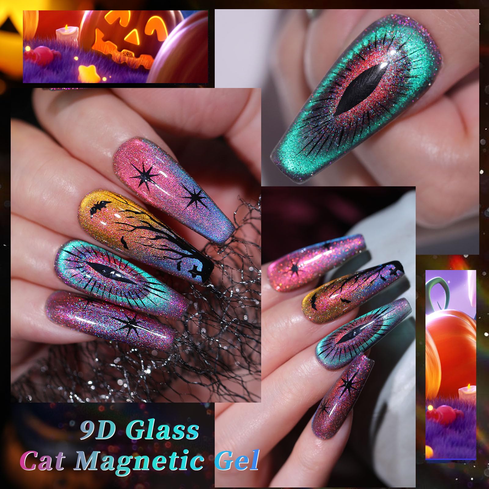 Born Pretty cat magnetic gel nail polish 9D durable-shine promises long wear.