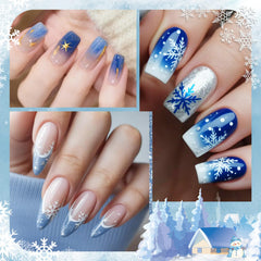 Born Pretty light sky blue gel polish offers fresh daytime elegance