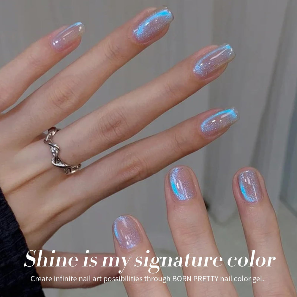 Curado con lámpara UV/LED para manicura profesional en casa.