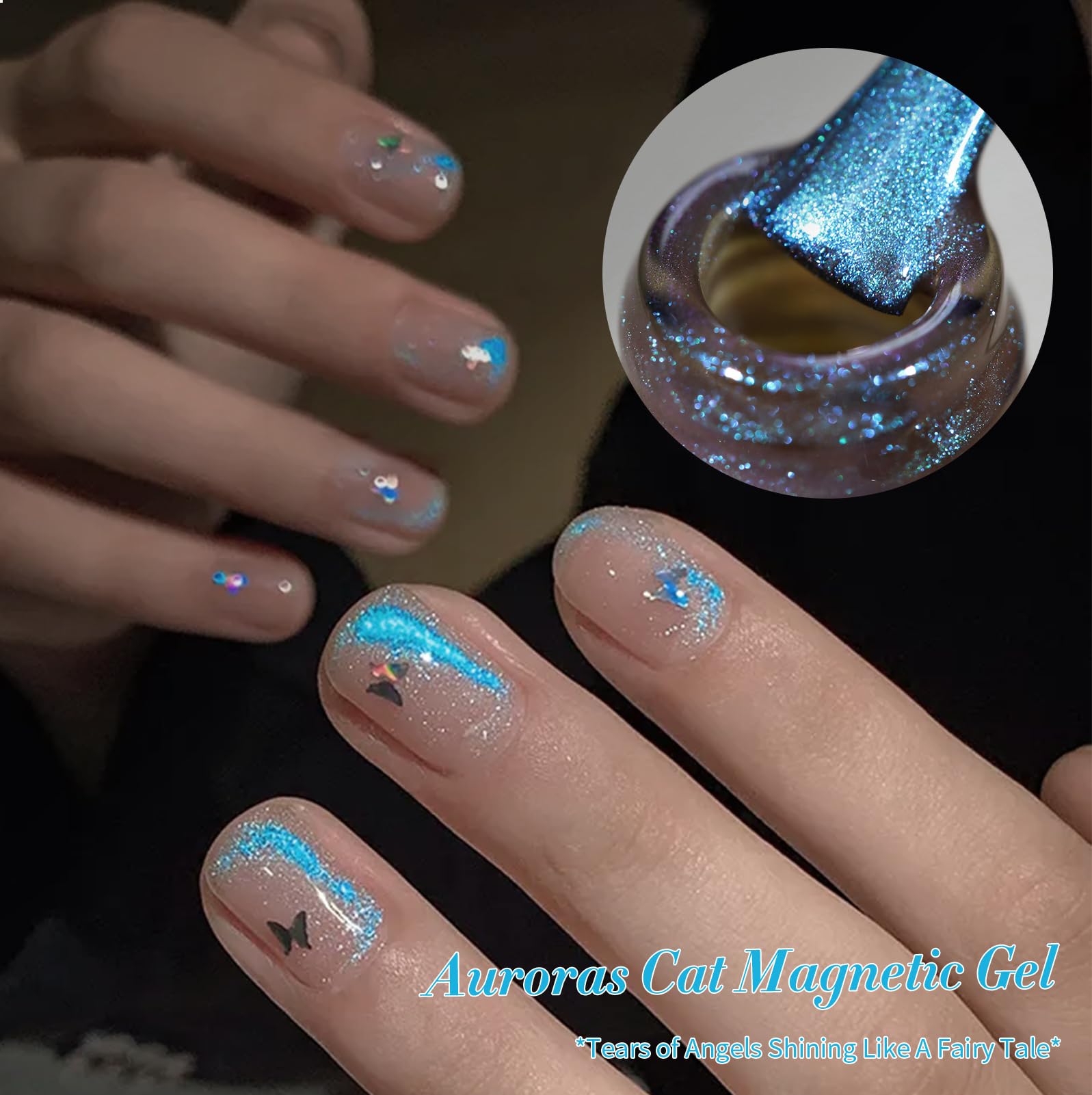 Manicura con durabilidad de hasta 21 días usando base y top coat.