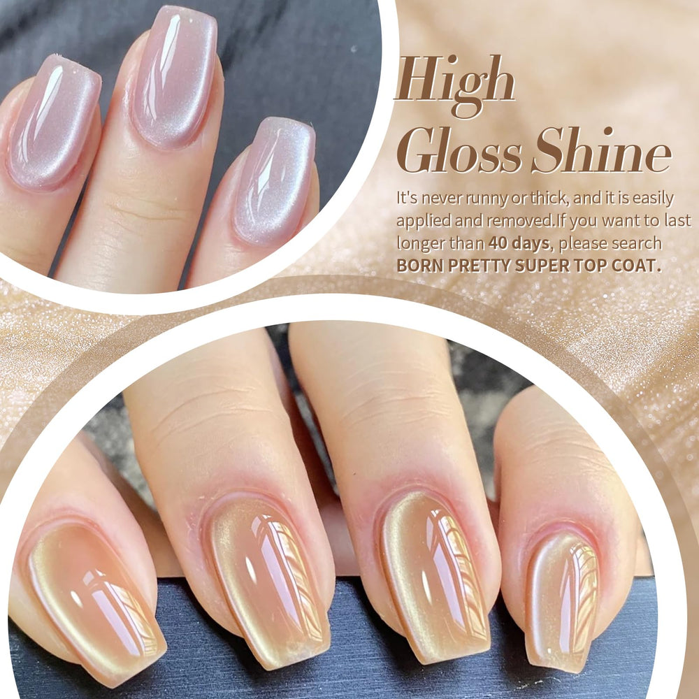 Fórmula de gel con bajo olor de Born Pretty para uso cómodo.