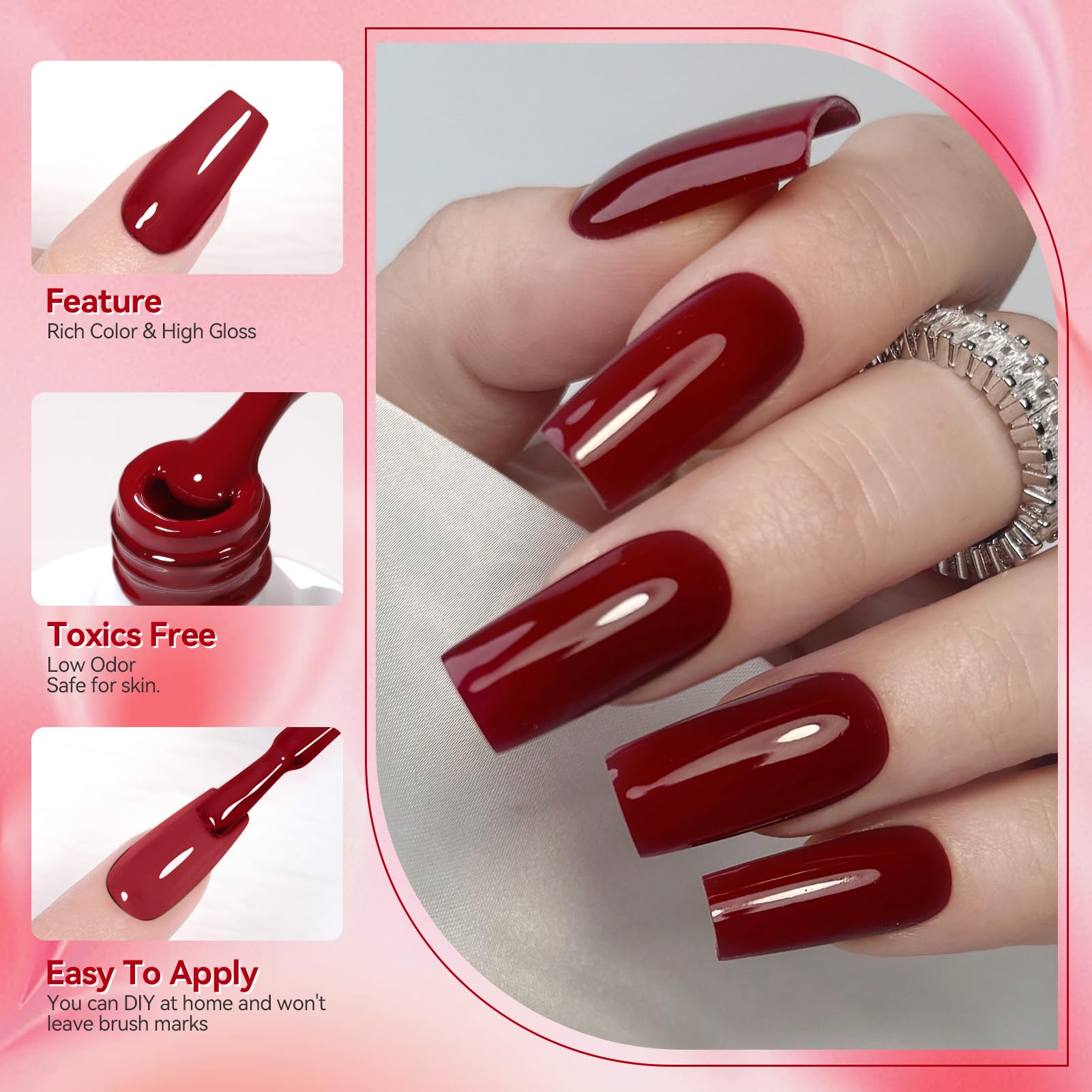 Born Pretty gel polish offers 21 plus days wear with proper application