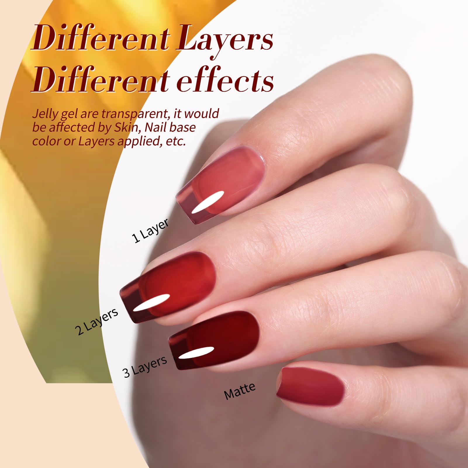 Born Pretty jelly gel nail polish kit DIY setup for at-home or salon use