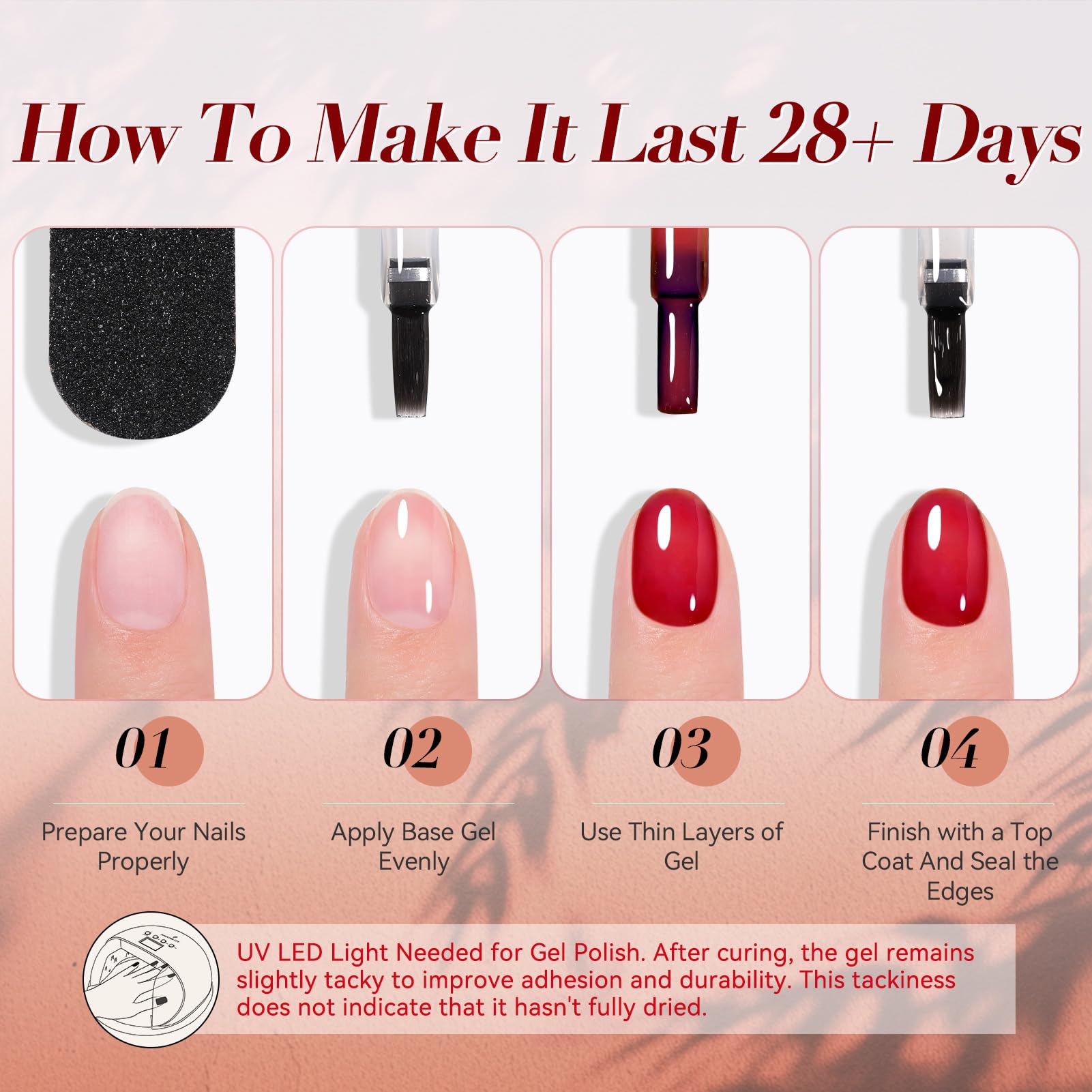 Born Pretty Jelly Gel nails at home for quick, stylish upgrades.