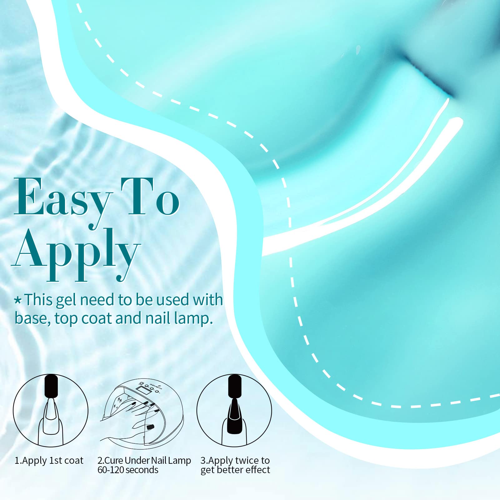 Born Pretty jelly gel nail polish set packaging is gift-ready