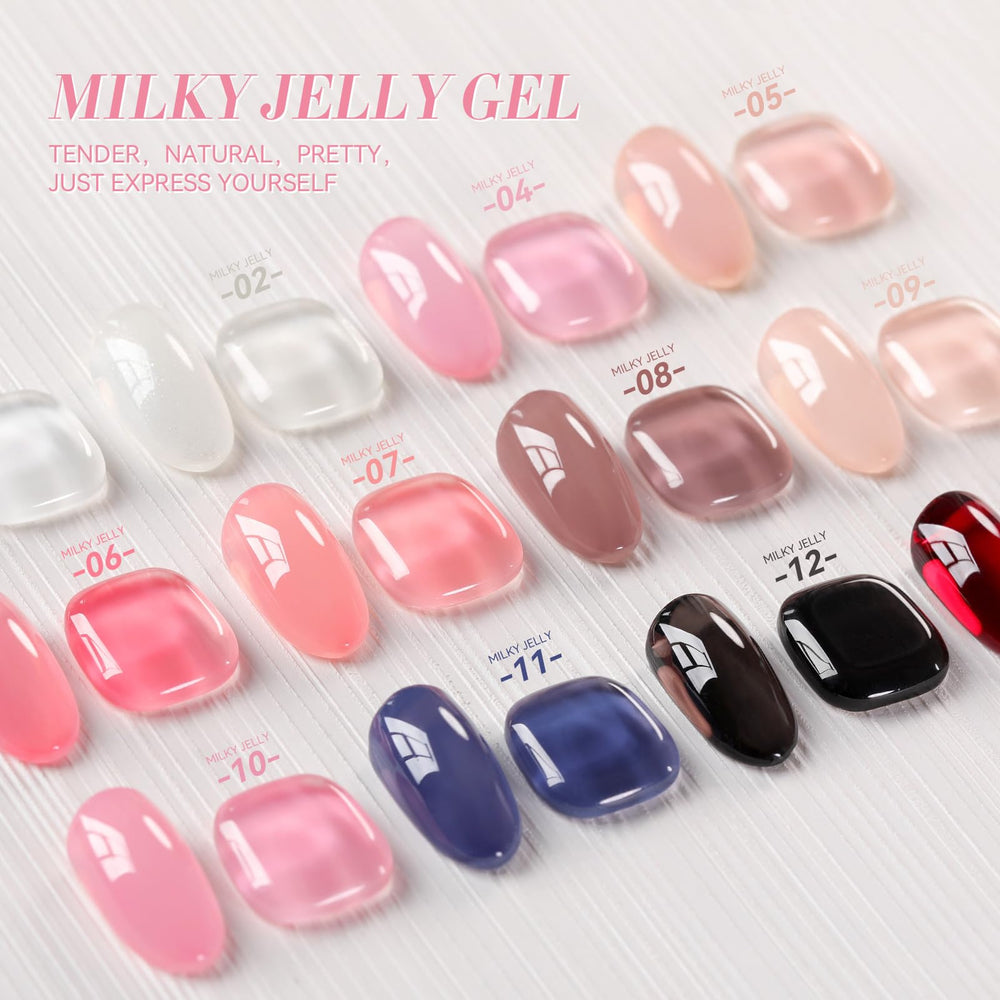 Born Pretty Jelly Nude long-wear gloss suggests days of shine.