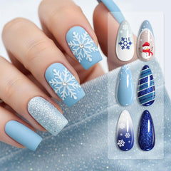 Born Pretty light baby blue gel nail polish for fresh everyday wear