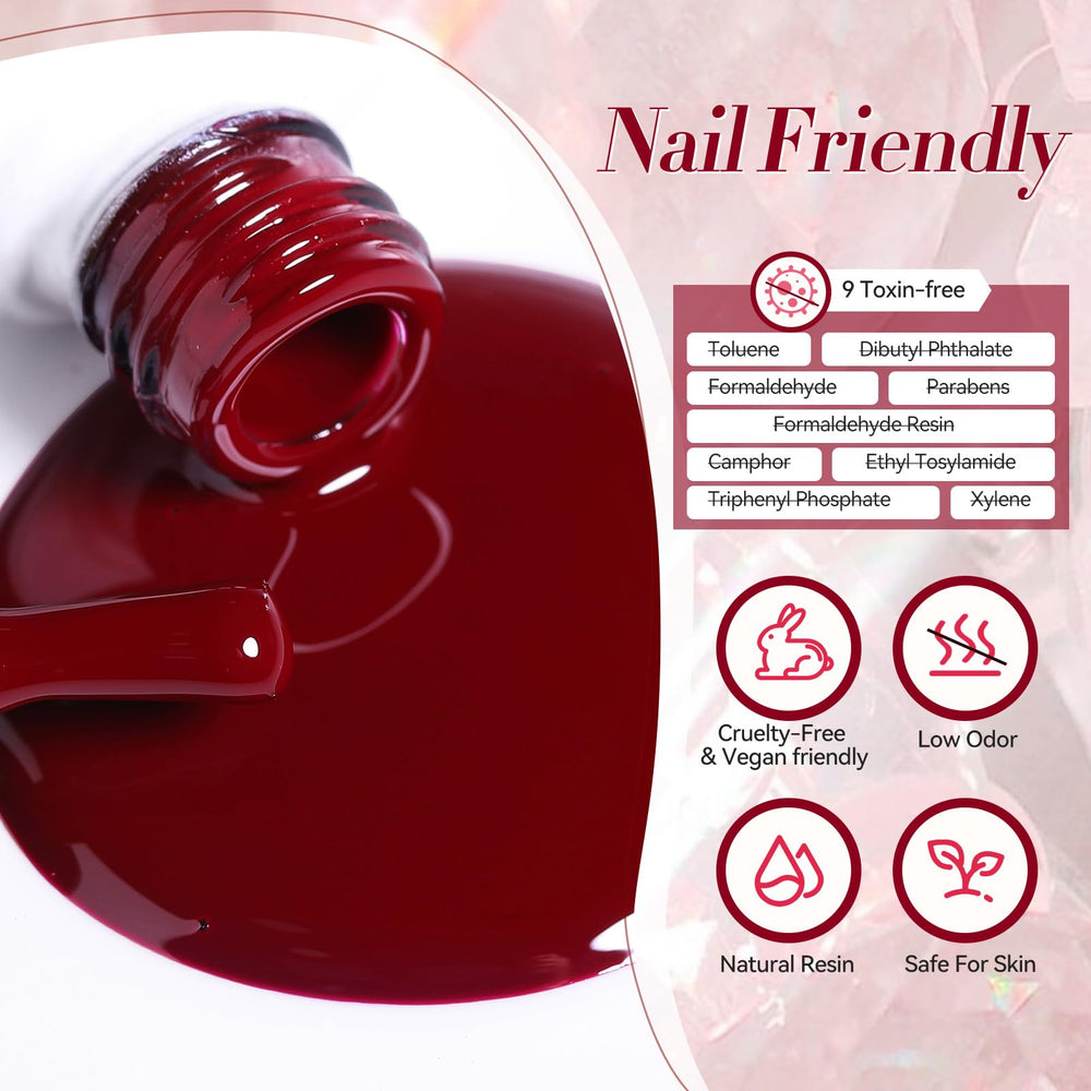 Born Pretty long-wear gel polish application demonstrates up to 21+ days shine