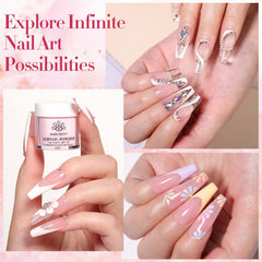 Born Pretty nail-forms for shaping precise acrylic extensions.