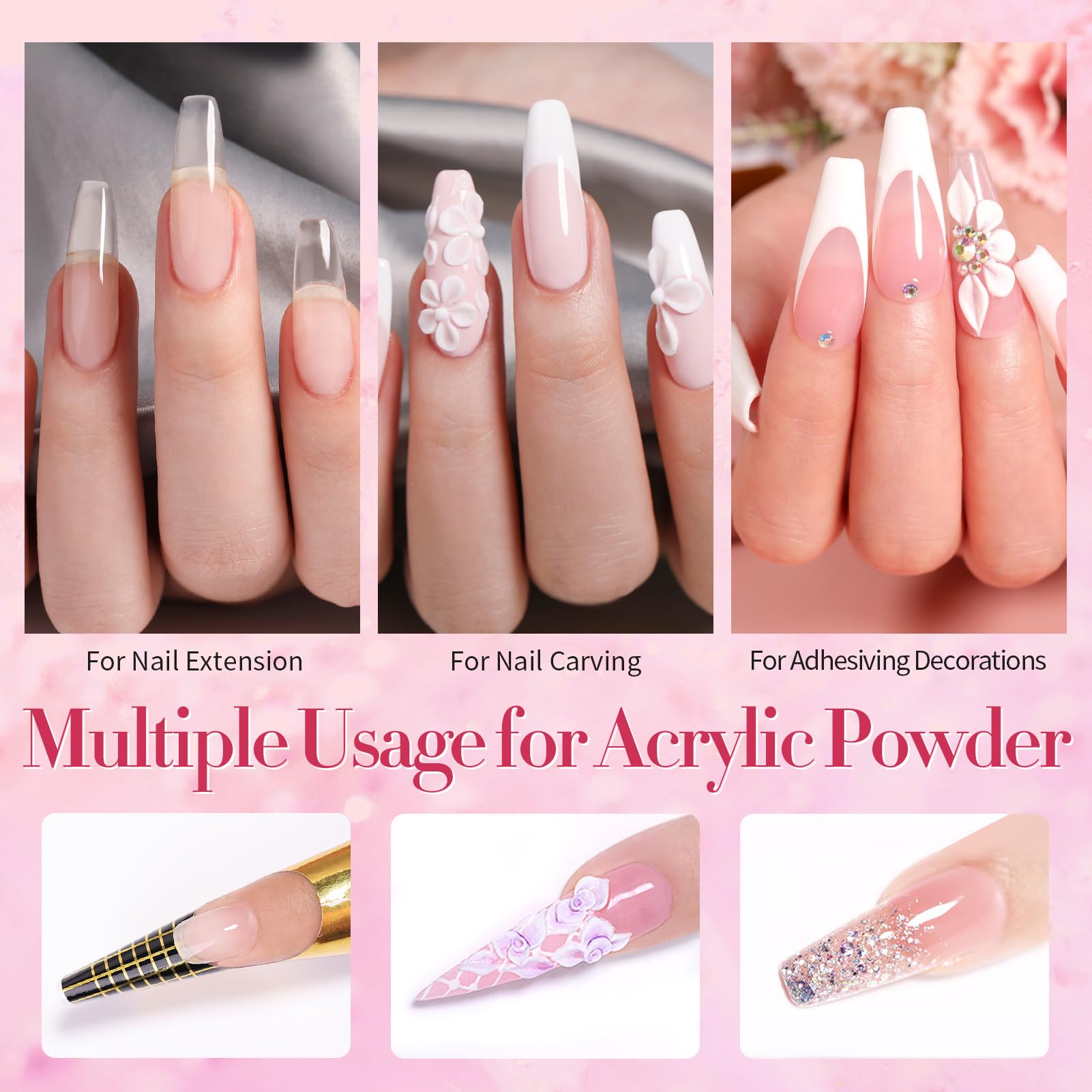 Born Pretty nail-molds to sculpt quick, salon-quality shapes at home.