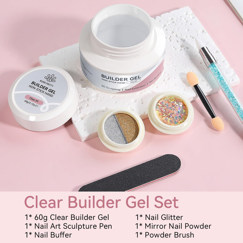 Born Pretty Nail Sequins Kit adds reflective accents for nail art.