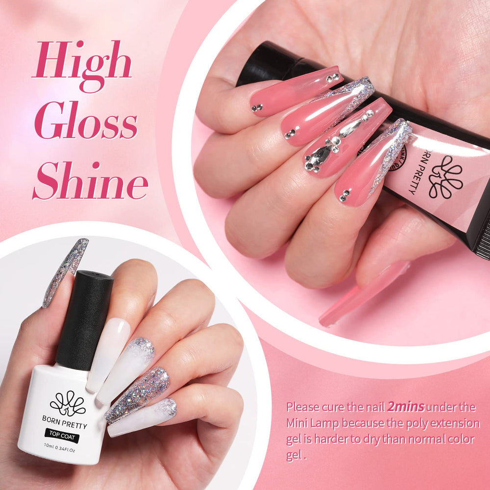Born Pretty nail tips, clips, and remover wrap support complete kit