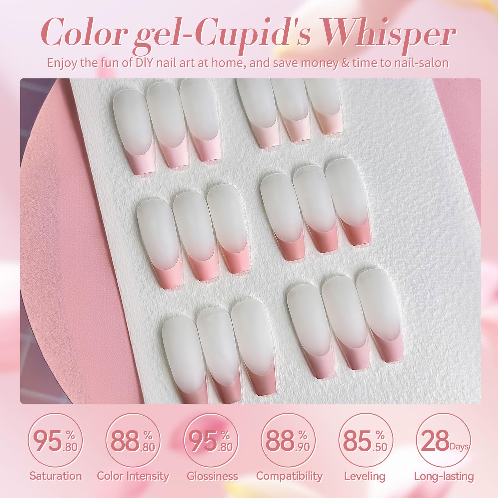 Born Pretty rosy pink shade swatch for chic everyday nails