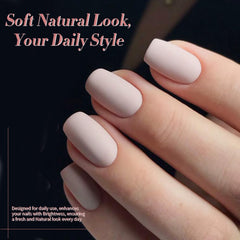 Born Pretty Pink Nude gel color palette shows versatile shades for daily wear.