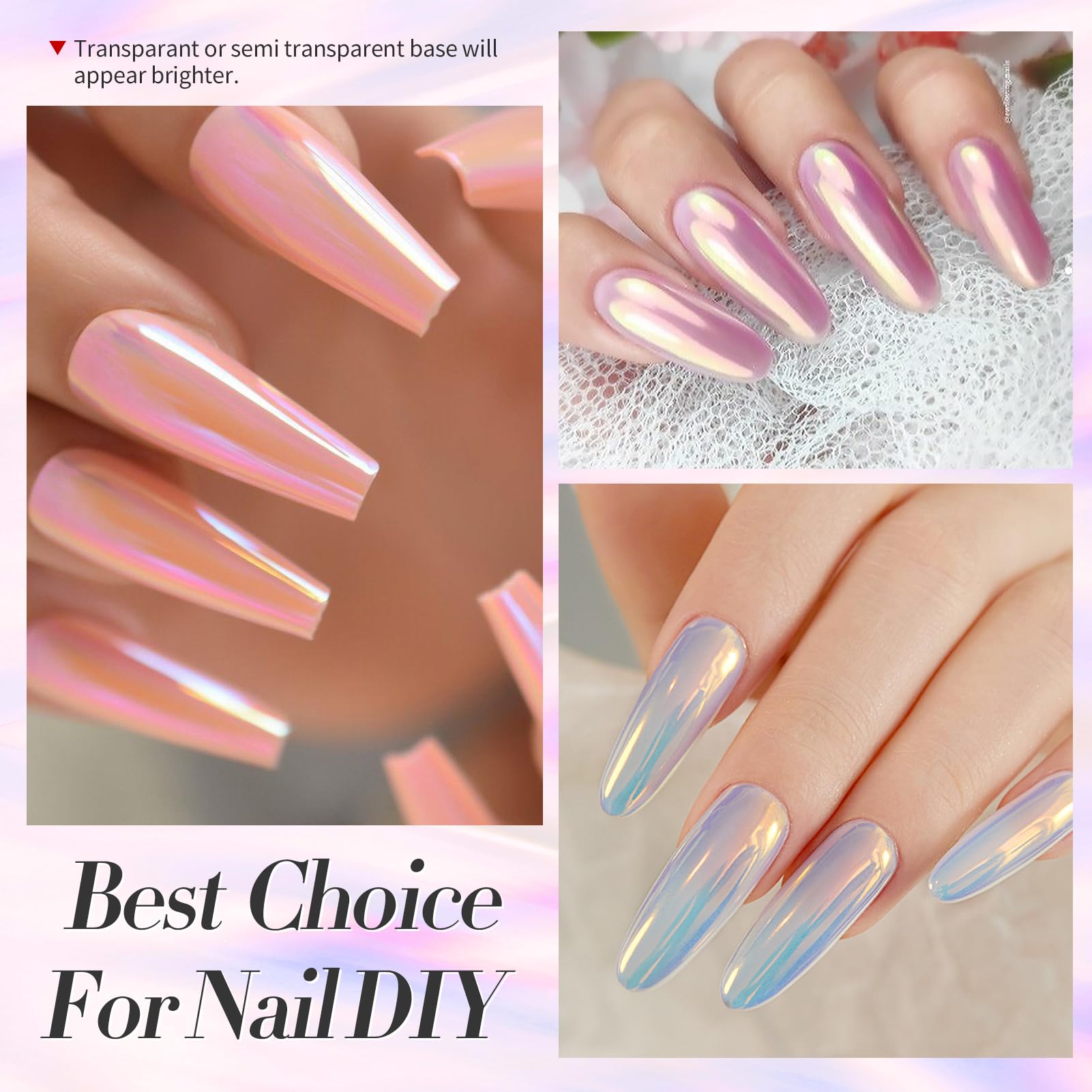 Born Pretty salon-grade pigment delivers rich color in a smooth, even layer.