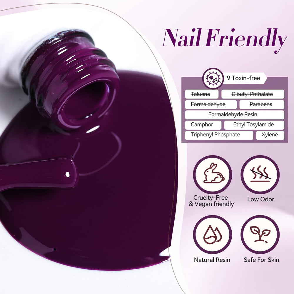 Born Pretty UV gel polish requires base and top coat for best results