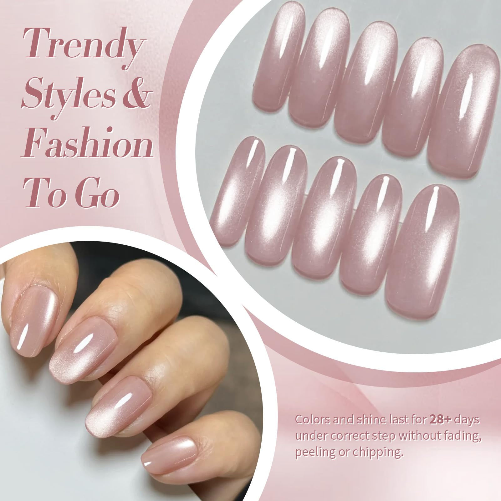 Born Pretty UV/LED cure compatibility for fast, durable nail results.
